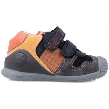 Zapatos Niños Deportivas Moda Biomecanics Baby Sneakers 231124-A - Negro Naranja