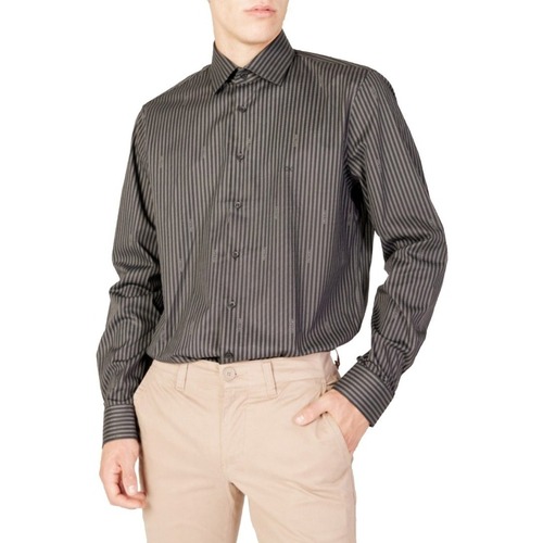 textil Hombre Camisas manga larga Calvin Klein Jeans K10K112108 Negro