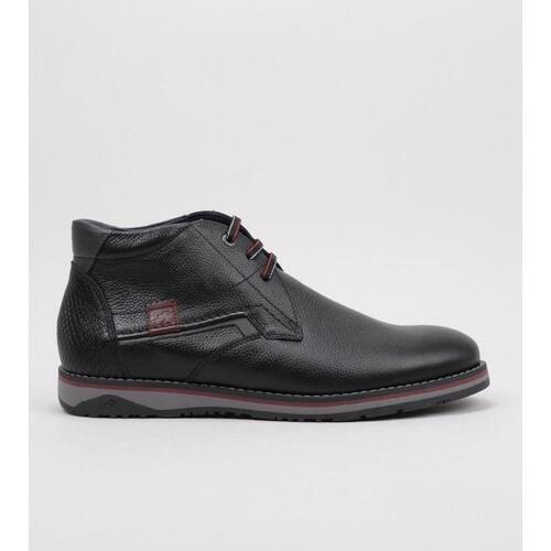 Zapatos Hombre Botas Fluchos 9475 Negro