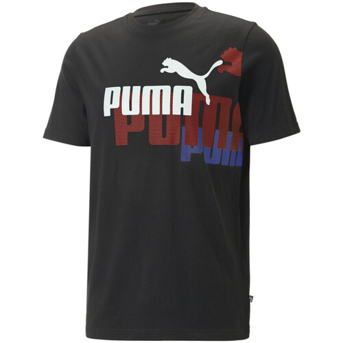textil Hombre Tops y Camisetas Puma  Negro