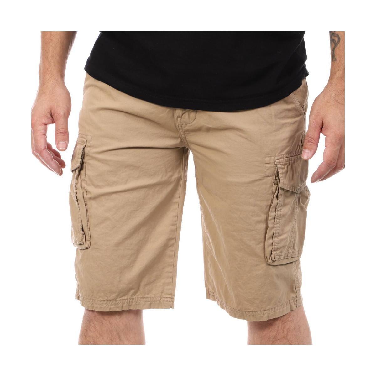 textil Hombre Shorts / Bermudas Schott  Beige