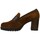 Zapatos Mujer Zapatos de tacón CallagHan Zapatos Mocasín Mujer de Callaghan Jazz 30806 Marrón