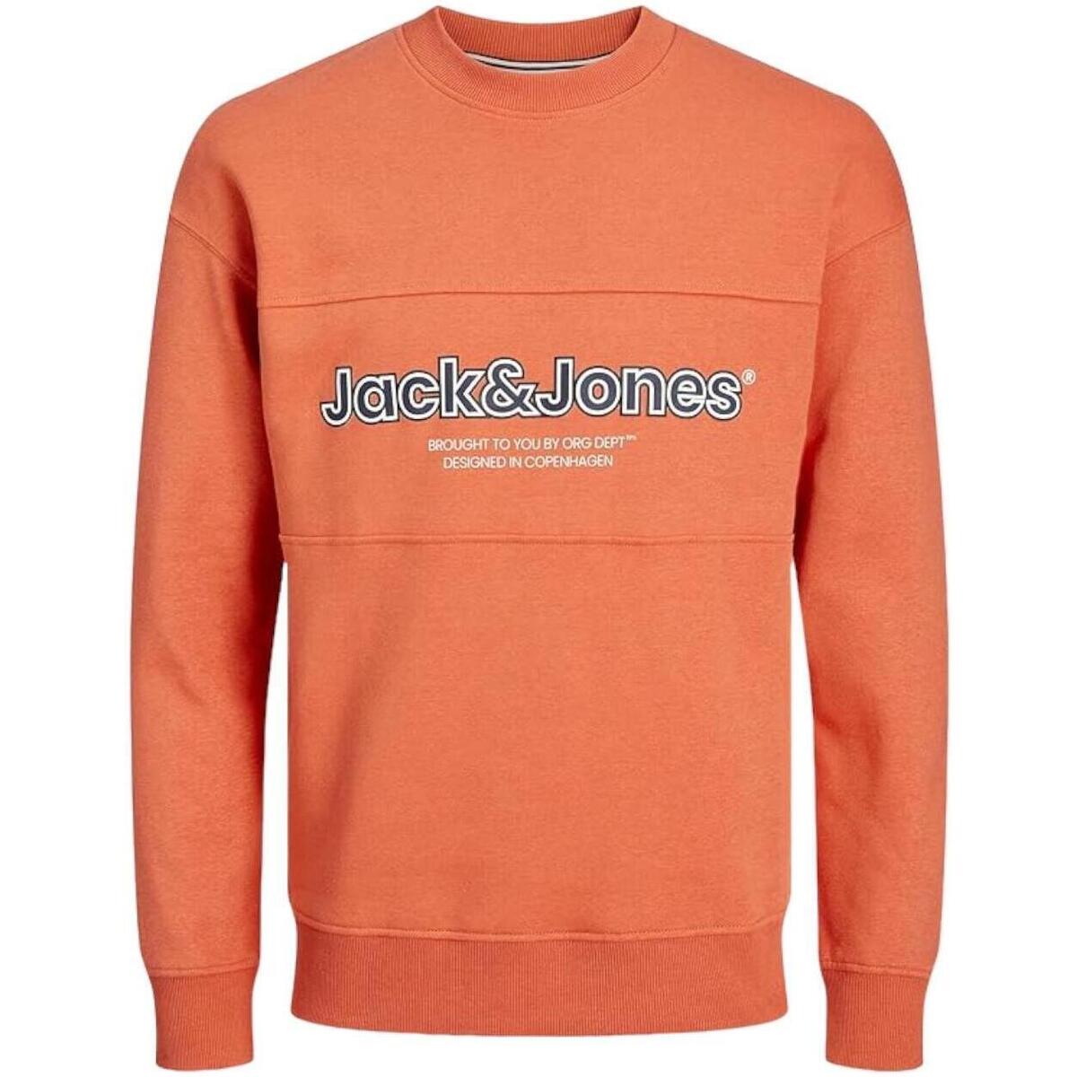 textil Niño Sudaderas Jack & Jones 12247690 Ginger Naranja