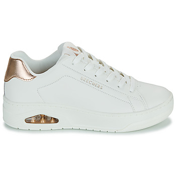 Skechers UNO COURT - COURTED AIR Blanco / Oro