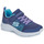 Zapatos Niña Zapatillas bajas Skechers MICROSPEC PLUS - SWIRL SWEET Marino / Violeta