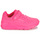 Zapatos Niña Zapatillas bajas Skechers UNO LITE - CLASSIC Rosa