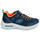 Zapatos Niño Zapatillas bajas Skechers MICROSPEC MAX - CLASSIC Azul / Naranja