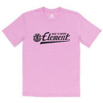 textil Hombre Tops y Camisetas Element -SIGNATURE Q1SSA9 ELF9 Rosa