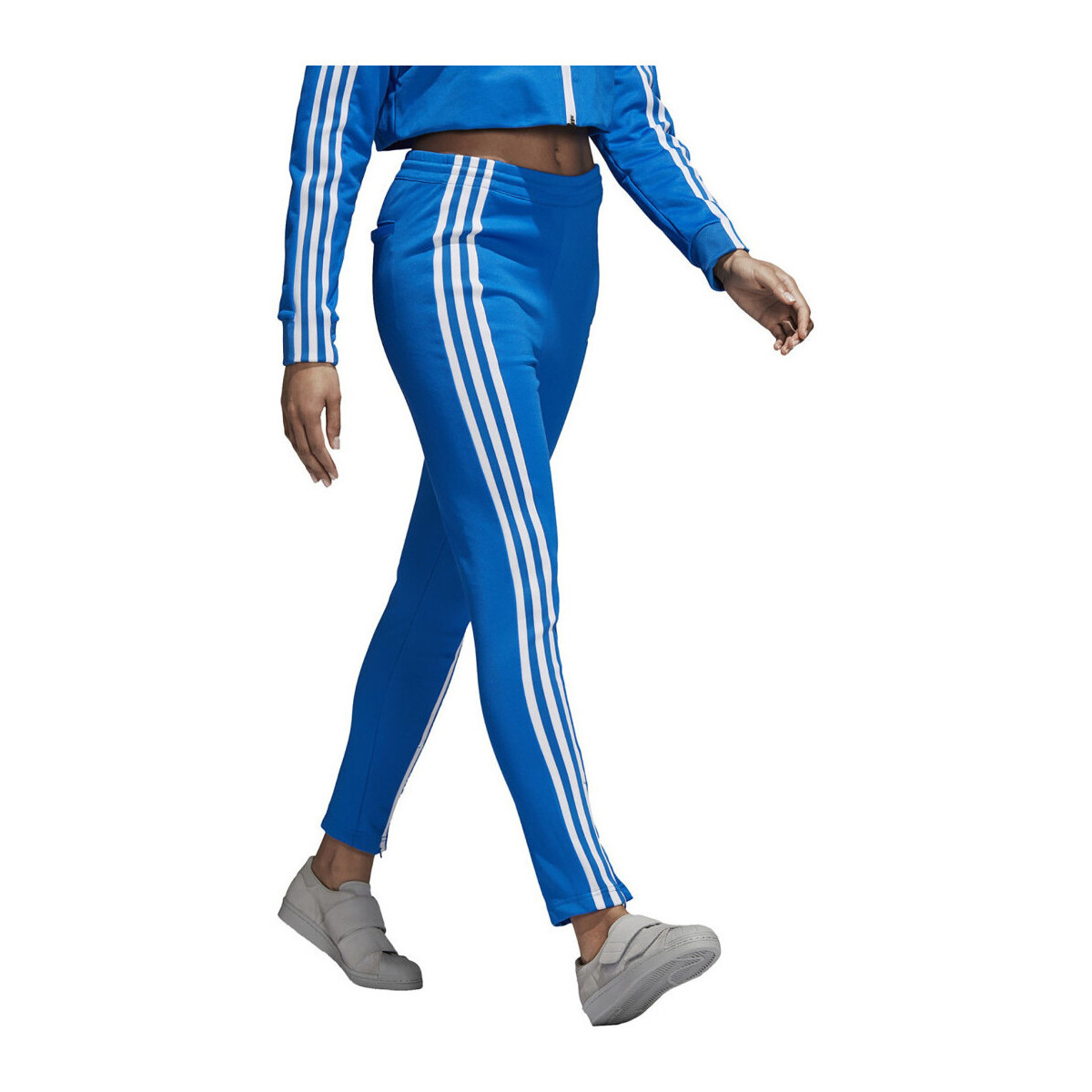 textil Hombre Pantalones adidas Originals -TRACK PANT DH2715 Azul