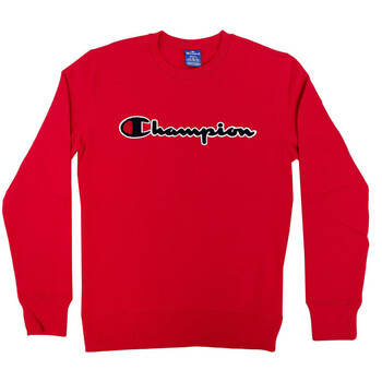 textil Hombre Sudaderas Champion -SCRIPT LOGO 213511 Rojo