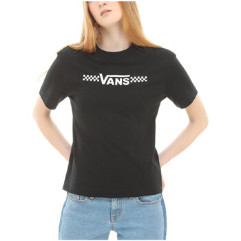 textil Mujer Tops y Camisetas Vans -FUNNIER TIMES VA3ULO Negro