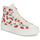 Zapatos Mujer Zapatillas altas Converse CHUCK TAYLOR ALL STAR LIFT Blanco / Rojo