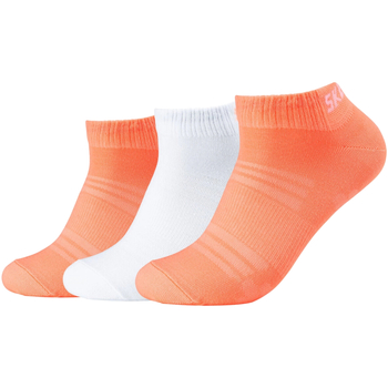 Ropa interior Calcetines de deporte Skechers 3PPK Mesh Ventilation Socks Naranja