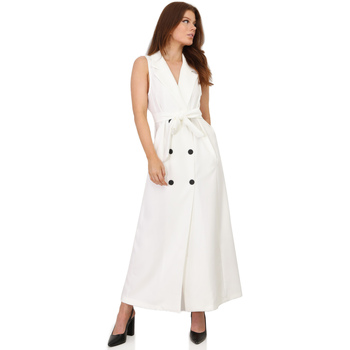 textil Mujer Vestidos La Modeuse 68619_P159971 Blanco