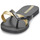Zapatos Mujer Chanclas Ipanema KIREI FEM Negro / Oro