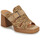 Zapatos Mujer Zuecos (Mules) Mam'Zelle SIMPLE Camel / Negro