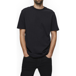 textil Hombre Tops y Camisetas Selected 16077385 BLACK Negro