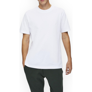 textil Hombre Tops y Camisetas Selected 16077385 BRIGHTWHITE Blanco