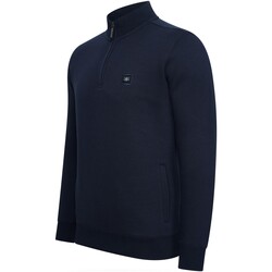 textil Hombre Sudaderas Cappuccino Italia Zip Sweater Navy Azul