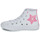 Zapatos Niña Zapatillas altas Converse CHUCK TAYLOR ALL STAR Blanco / Rosa