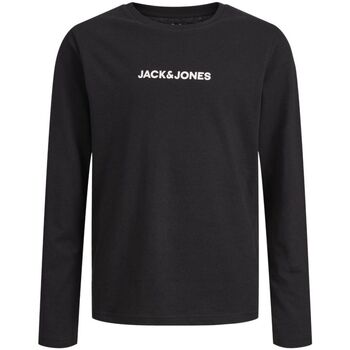 textil Niño Tops y Camisetas Jack & Jones 12213224 JCOTHX-BLACK Negro