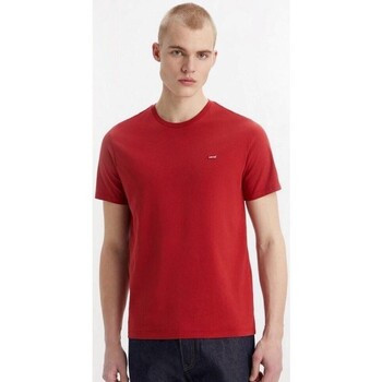 textil Hombre Camisetas manga corta Levi's 56605 0176 SS ORIGINAL HM TEE Rojo