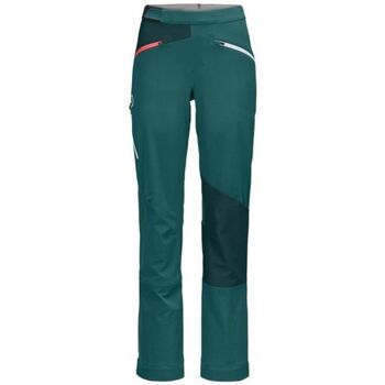 textil Mujer Pantalones de chándal Ortovox Pantalones Col Becchei Mujer Pacific Green Verde