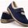 Zapatos Mujer Zapatillas bajas Nordikas 6348-O/4 Afelpado Azul