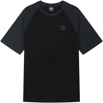 textil Hombre Camisetas manga larga Umbro Core Negro