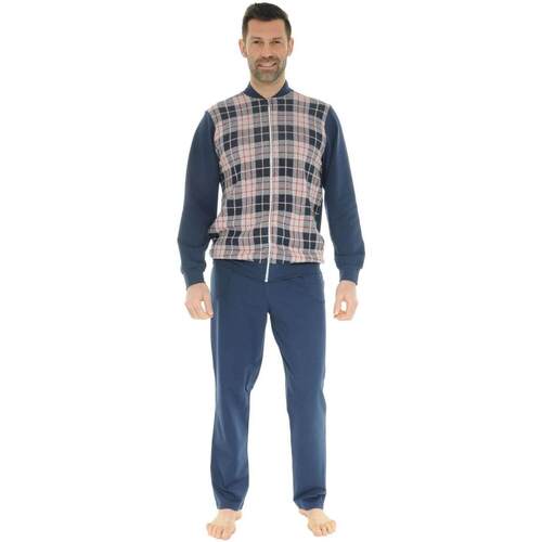 textil Hombre Pijama Christian Cane DAVY Azul