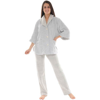 textil Mujer Pijama Pilus ADA Gris