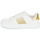 Zapatos Mujer Zapatillas bajas Armani Exchange XDX027 Blanco / Oro