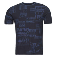 textil Hombre Camisetas manga corta Armani Exchange 3DZTHW Azul