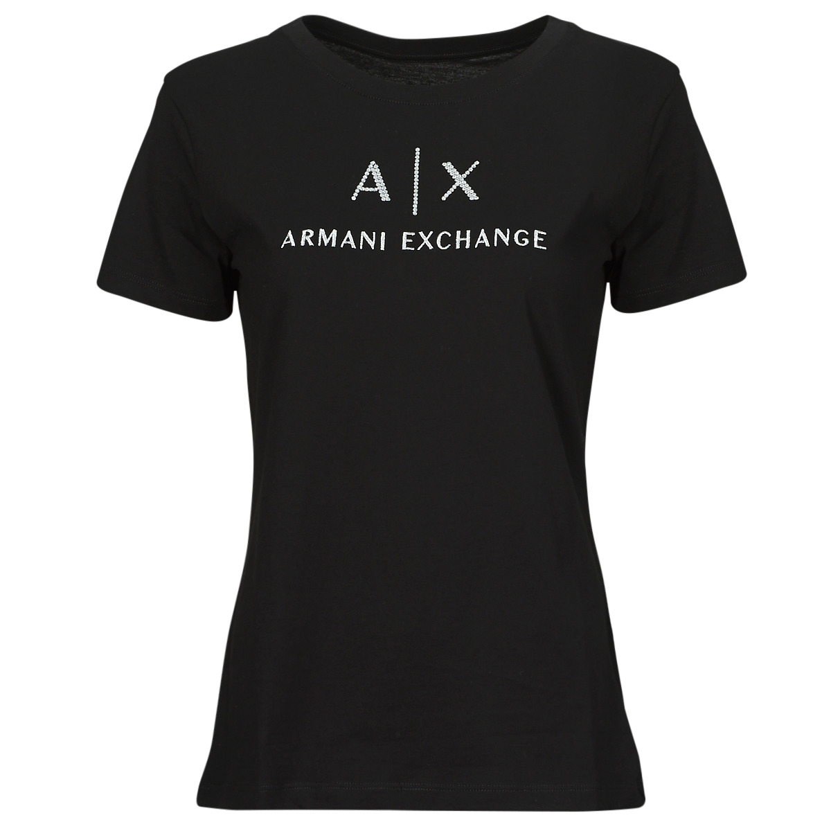 textil Mujer Camisetas manga corta Armani Exchange 3DYTAF Negro