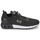 Zapatos Zapatillas bajas Emporio Armani EA7 BLK&WHT LEGACY KNIT Negro