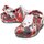 Zapatos Niños Zuecos (Mules) Crocs CR.207464-WHFM White/flame