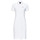 textil Mujer Vestidos cortos Emporio Armani EA7 ROBE POLO Blanco / Oro