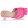 Zapatos Mujer Zuecos (Mules) Love Moschino LOVE MOSCHINO QUILTED Rosa