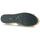 Zapatos Mujer Zuecos (Mules) Love Moschino MULE RIBBON Negro / Beige