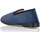 Zapatos Mujer Pantuflas Norteñas 28-620 Azul