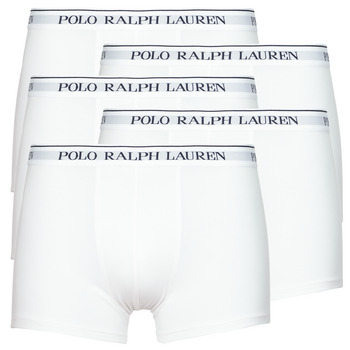 Ropa interior Hombre Boxer Polo Ralph Lauren CLSSIC TRUNK-5 PACK-TRUNK Blanco