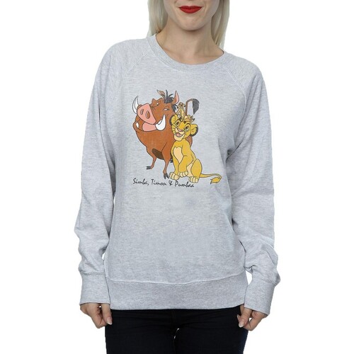 textil Mujer Sudaderas The Lion King Classic Gris