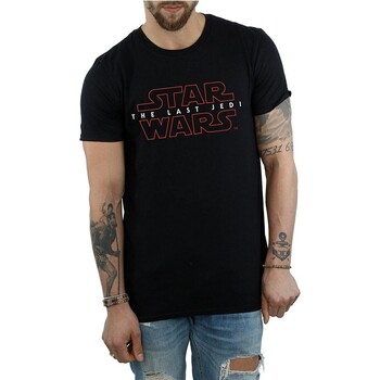 textil Hombre Camisetas manga larga Star Wars: The Last Jedi  Negro