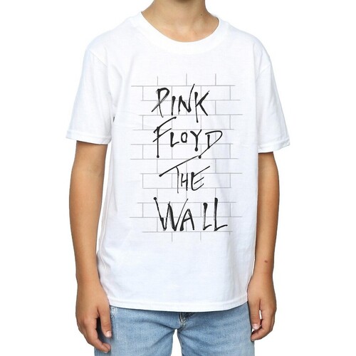 textil Niño Camisetas manga corta Pink Floyd The Wall Blanco