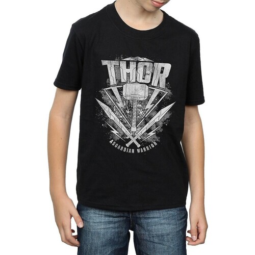 textil Niño Tops y Camisetas Thor: Ragnarok BI1052 Negro