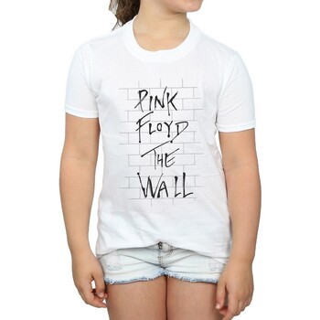 textil Niña Camisetas manga larga Pink Floyd The Wall Blanco