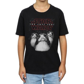 textil Niño Camisetas manga corta Star Wars: The Last Jedi  Negro
