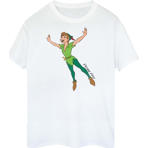 textil Niña Camisetas manga larga Peter Pan Classic Blanco