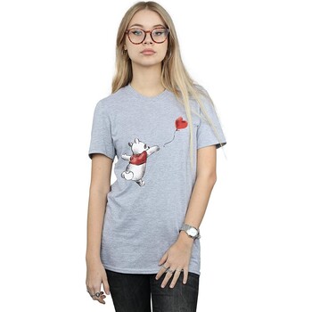textil Mujer Camisetas manga larga Dessins Animés BI1204 Gris