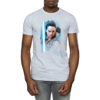 textil Hombre Camisetas manga larga Star Wars: The Last Jedi  Gris